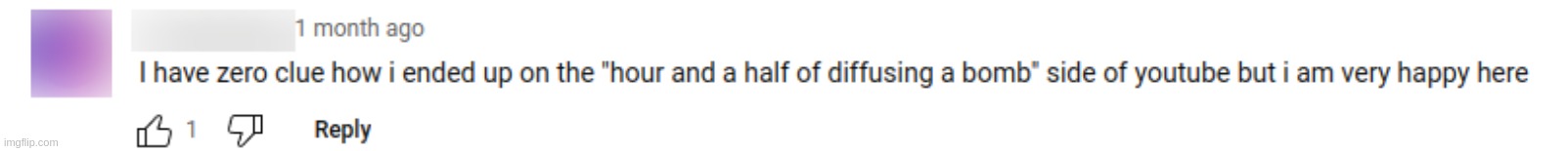 Out of context YT comment | made w/ Imgflip meme maker