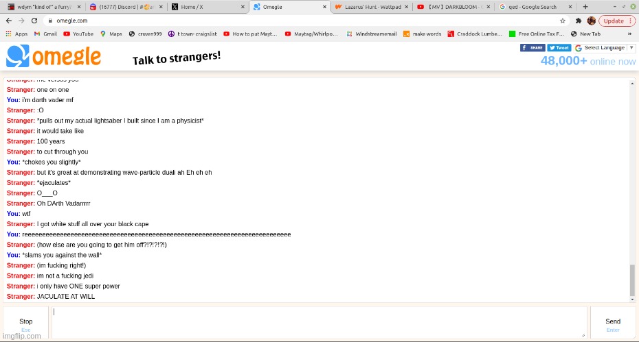 this is the best omegle chat i've ever had | made w/ Imgflip meme maker