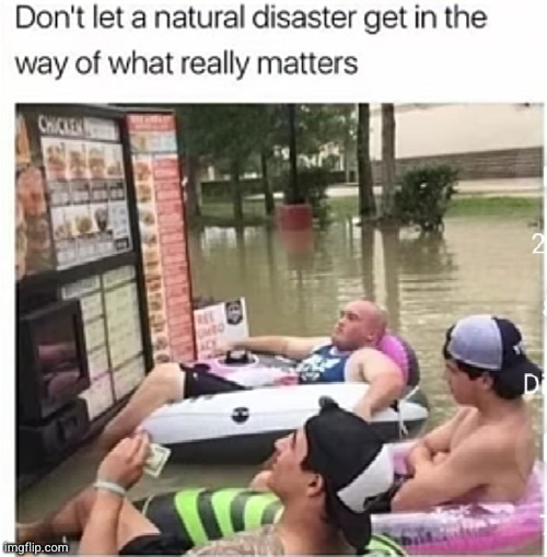what's important is important | image tagged in tv,important,funny,me and the boys,watching tv,flood | made w/ Imgflip meme maker