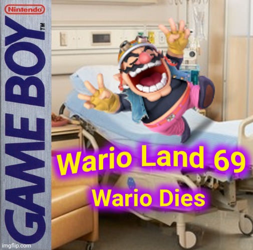 image tagged in wario dies,gameboy | made w/ Imgflip meme maker