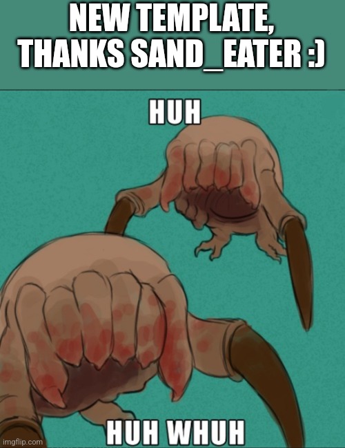 Headcrab huh | NEW TEMPLATE, THANKS SAND_EATER :) | image tagged in headcrab huh,head,crab | made w/ Imgflip meme maker