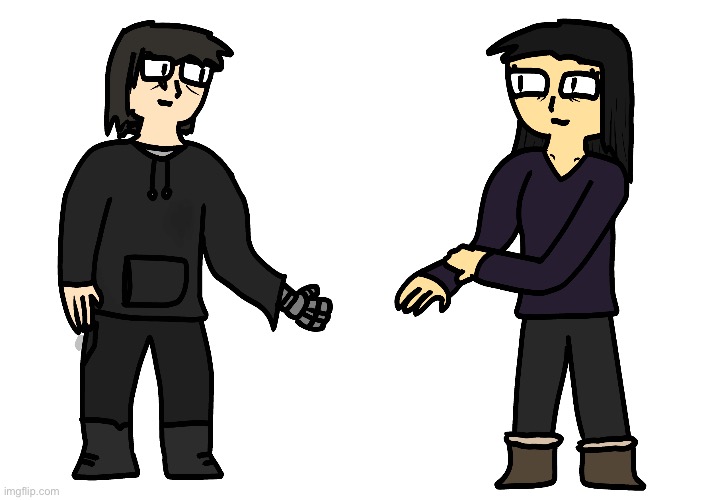 ok here’s casual Phan and Spec | image tagged in casual phantom imgflip-bossfights,casual spectre imgflip-bossfights | made w/ Imgflip meme maker