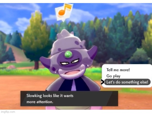 You know what he wants… | image tagged in blank white template,pokemon,pokemon sword and shield | made w/ Imgflip meme maker