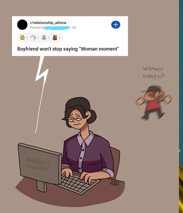 woman moment Blank Meme Template