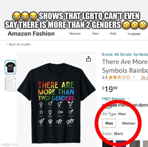 😂😂😂 SHOWS THAT LGBTQ CAN’T EVEN SAY THERE IS MORE THAN 2 GENDERS 🤣🤣🤣 | made w/ Imgflip meme maker