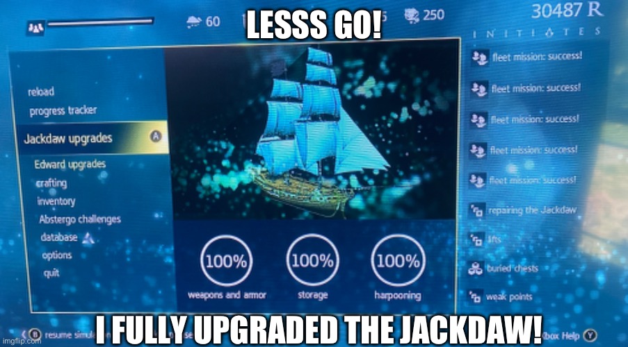 LESSS GO! I FULLY UPGRADED THE JACKDAW! | made w/ Imgflip meme maker