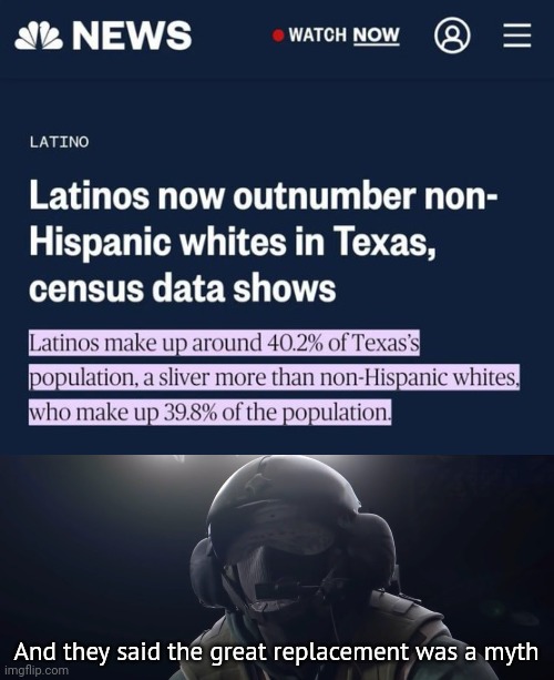 It's no myth. | And they said the great replacement was a myth | image tagged in memes | made w/ Imgflip meme maker