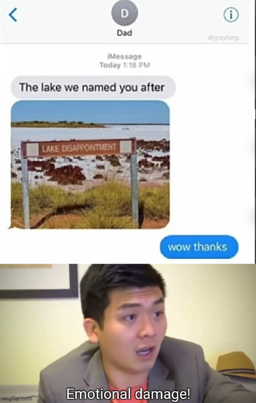 Asians be like: | image tagged in emotional damage,asians,damnnnn you got roasted,funny,lake,dissapointment | made w/ Imgflip meme maker