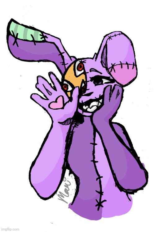 Her name is patches and I didn't know if I should have posted this to the furry stream or the oc stream (art is mine) | image tagged in furry,anthro,art,oc | made w/ Imgflip meme maker