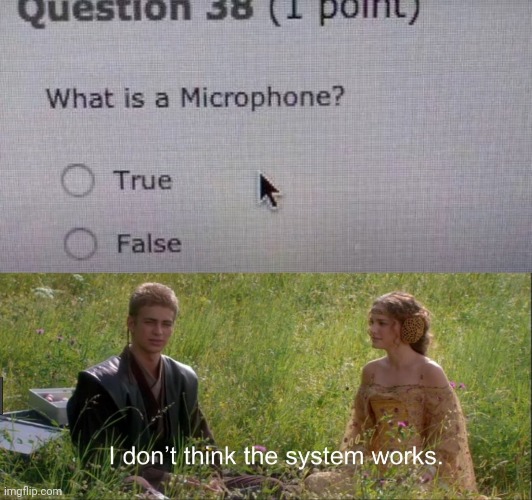 Microphone | image tagged in i don't think the system works,microphone,you had one job,memes,reposts,repost | made w/ Imgflip meme maker