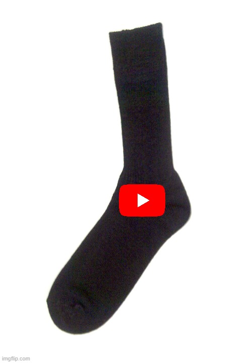 Random sock | image tagged in random sock | made w/ Imgflip meme maker