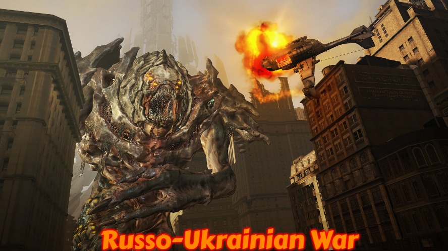 Slavic Leviathan | Russo-Ukrainian War | image tagged in slavic leviathan,slavic,russo-ukrainian war | made w/ Imgflip meme maker