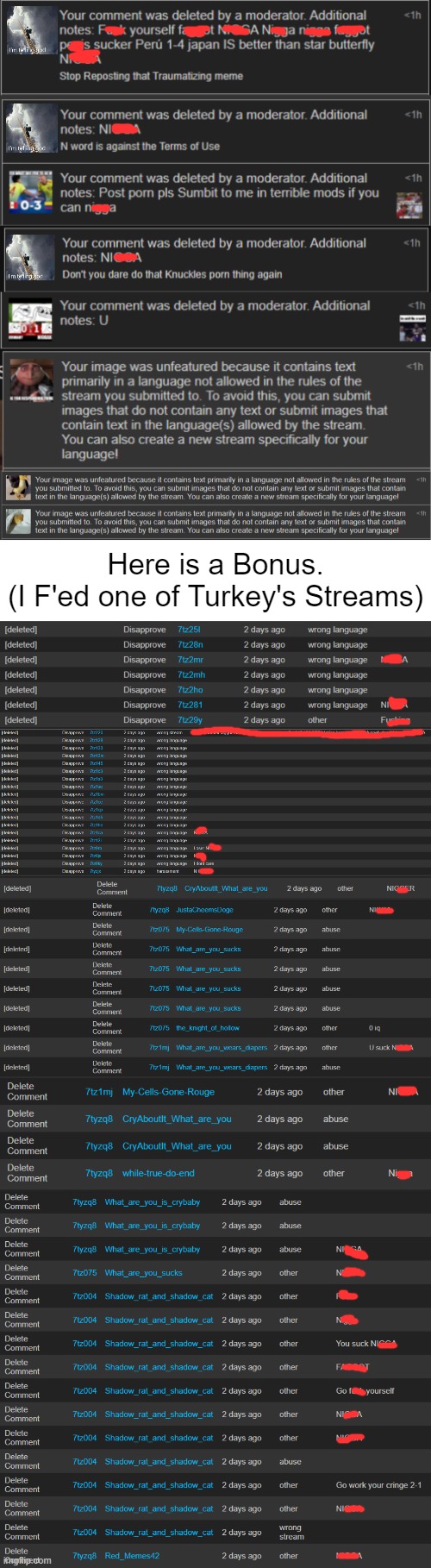 Turkey_Gaming Lore: | Here is a Bonus.
(I F'ed one of Turkey's Streams) | image tagged in imgflip | made w/ Imgflip meme maker