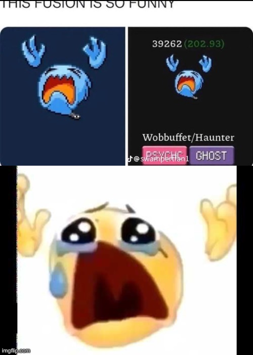 Crying cursed emoji looking at phone Memes - Imgflip