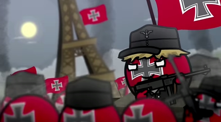 Nono Germany invades France Blank Meme Template