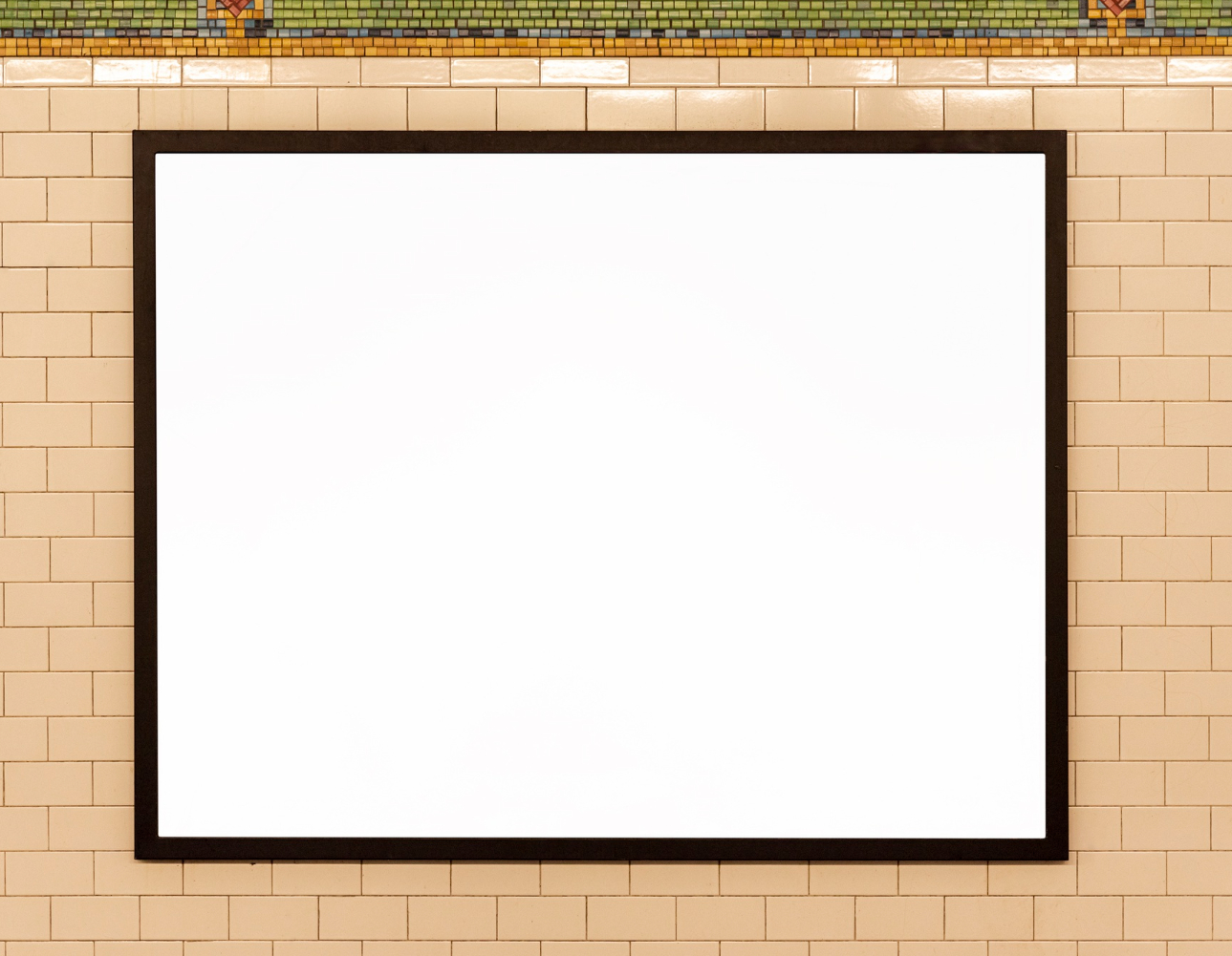 High Quality Wall Poster Blank Meme Template