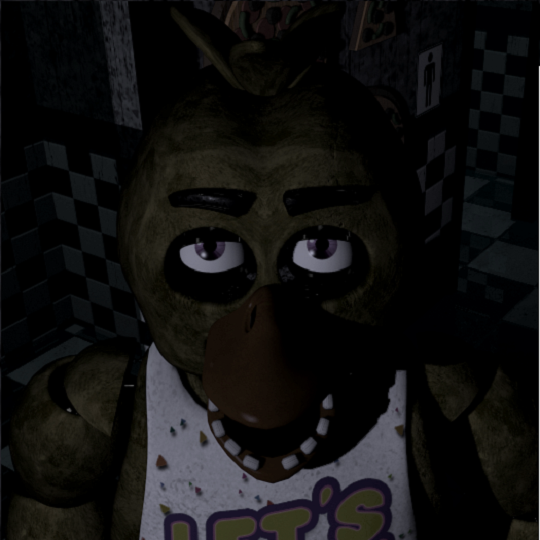 chica death stare Blank Meme Template