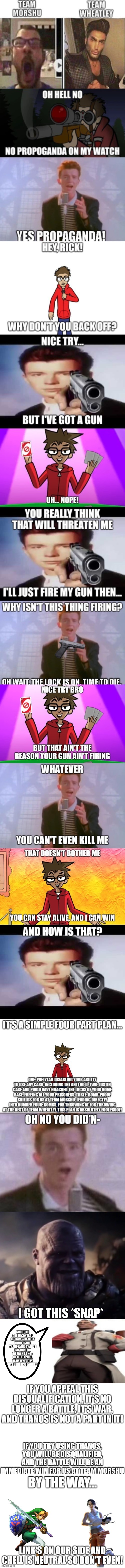 This is Team Wheatley's last chance! | made w/ Imgflip meme maker