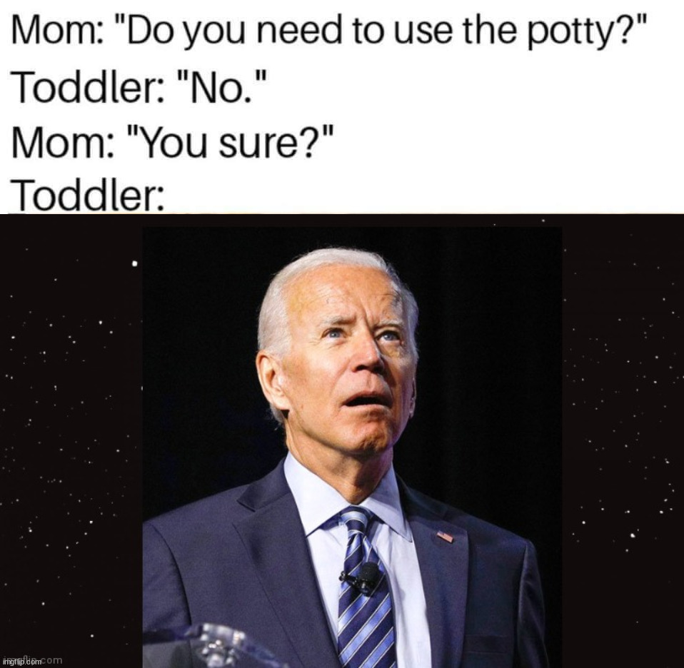 image tagged in joe biden confused space background | made w/ Imgflip meme maker