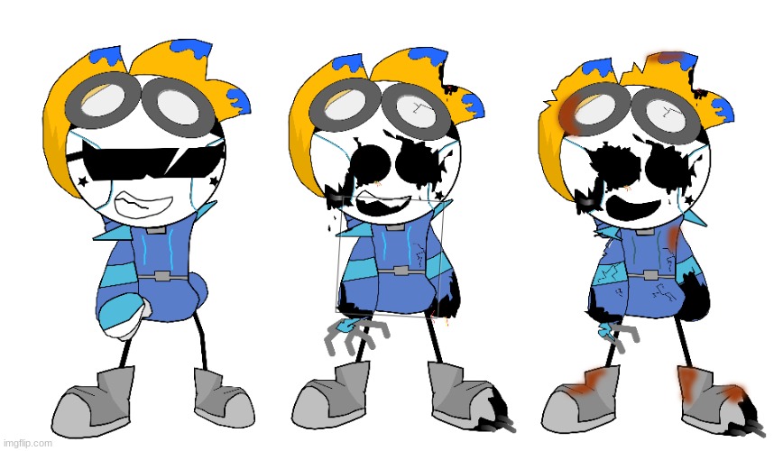 Since i finished the RUIN dlc today, i got this idea for fnai to stand up again, the ruined versions of the animatronics :D | image tagged in fnai | made w/ Imgflip meme maker
