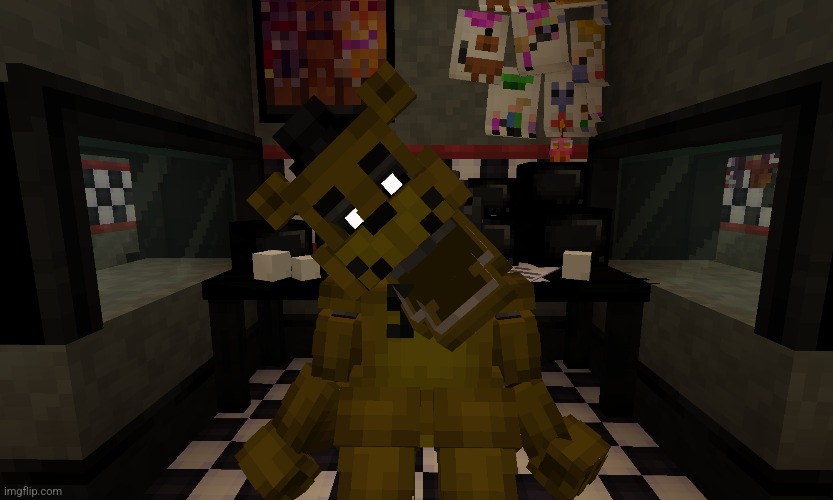 FNaF 3 Minigame I Made In Minecraft - Imgflip