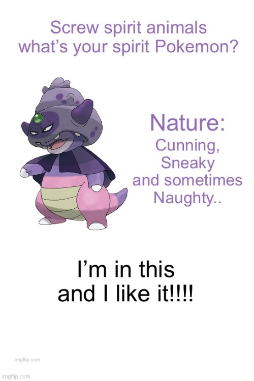 This is true. I sometimes see myself as a real “nice” person. But I’m actually sometimes really sneaky, naughty even. How sneaky | image tagged in blank white template,pokemon,spirit animal | made w/ Imgflip meme maker