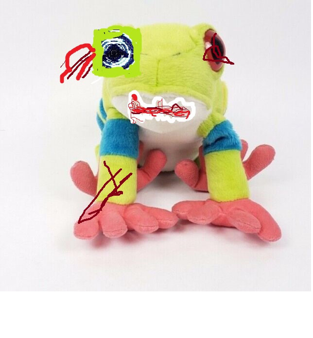 High Quality no name ( my old stuffed animal frog that i lost ) Blank Meme Template