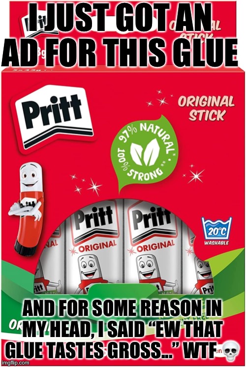 1. Why did i think that? 2. When did i ever taste it? 3. Why can i