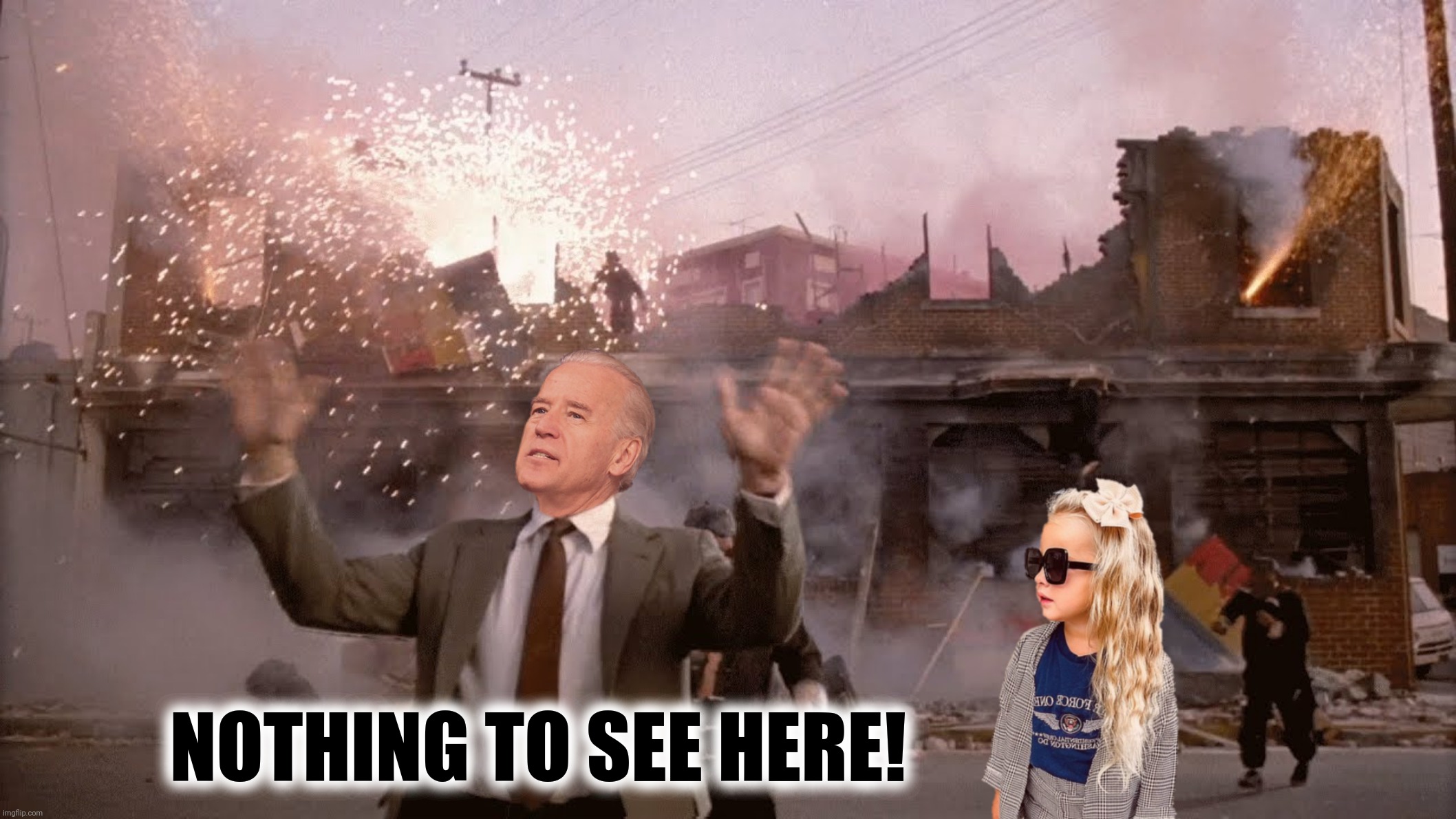 Bad Photoshop Sunday presents:  Grampa Joe (Submission suggested by Modda) | NOTHING TO SEE HERE! | image tagged in bad photoshop sunday,joe biden,naked gun,navy biden | made w/ Imgflip meme maker