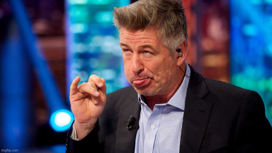 Alec Baldwin gives Bronx Cheer | image tagged in alec baldwin gives bronx cheer | made w/ Imgflip meme maker