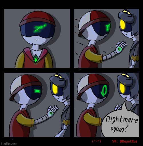 Thad's nightmare (Art by RepetRus) | made w/ Imgflip meme maker