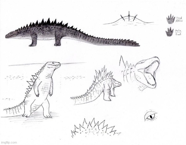 Scientifically accurate godzilla (Art by Beto1207) | made w/ Imgflip meme maker