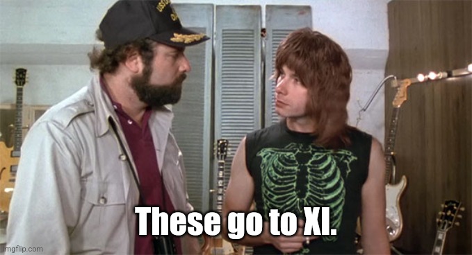 Twitter/X does not impress me. | These go to XI. | image tagged in goes to eleven,twitter | made w/ Imgflip meme maker