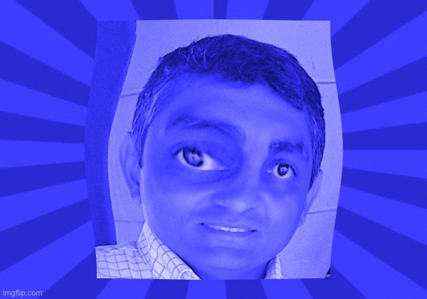Indian Guy Sujju Patel Blank Meme Template