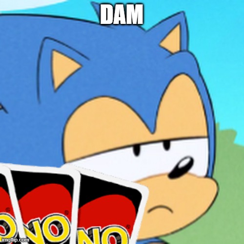 bruh sonic | DAM | image tagged in bruh sonic | made w/ Imgflip meme maker