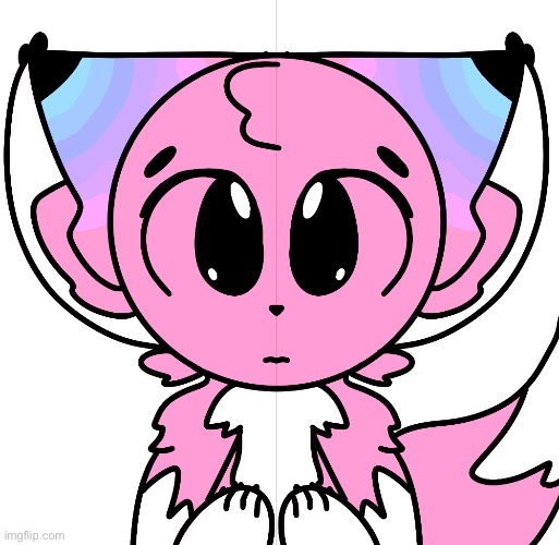 she has a Gradient in her ears | image tagged in furry,furry art,art,the furry fandom | made w/ Imgflip meme maker