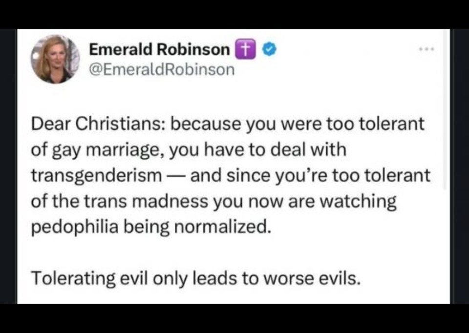 Here's what tolerance gets you. | image tagged in tolerance,christianity,resident evil | made w/ Imgflip meme maker