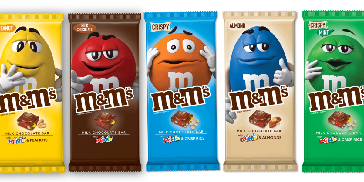 These New M&M's Stuffed Chocolate Bars Come In FIVE Different Fl Blank Meme Template