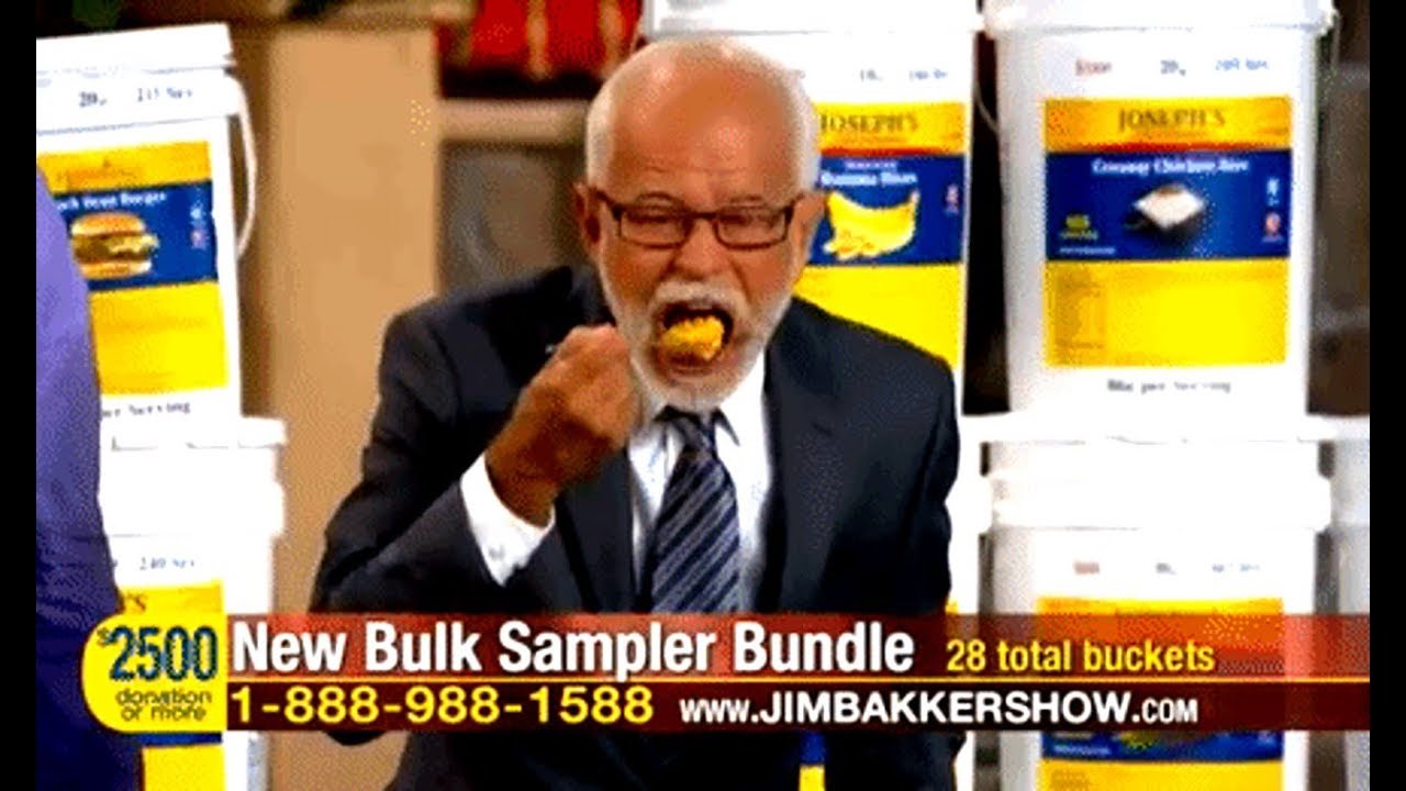 Jim Bakker Blank Meme Template