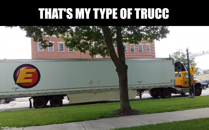 I hope the horn sounds like rush e | THAT'S MY TYPE OF TRUCC | image tagged in truck,memes,bugatti,fun | made w/ Imgflip meme maker