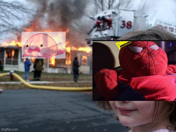 SPOODER KING FOREVER!! | image tagged in memes,disaster girl | made w/ Imgflip meme maker