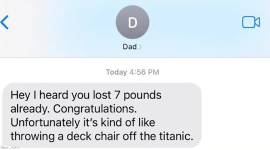 #2,997 | image tagged in insults,roasted,titanic,weight loss,pounds,funny | made w/ Imgflip meme maker