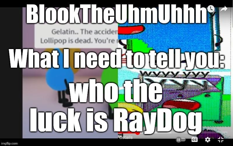 I fogor the s and only just realized lmao | who the luck is RayDog | image tagged in book | made w/ Imgflip meme maker