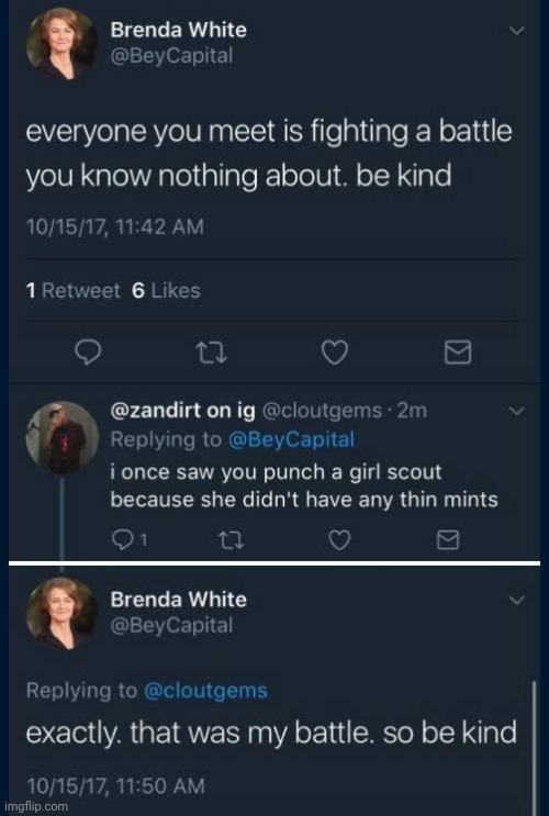 #3,009 | image tagged in comments,cursed,kind,battle,punch,girl scouts | made w/ Imgflip meme maker