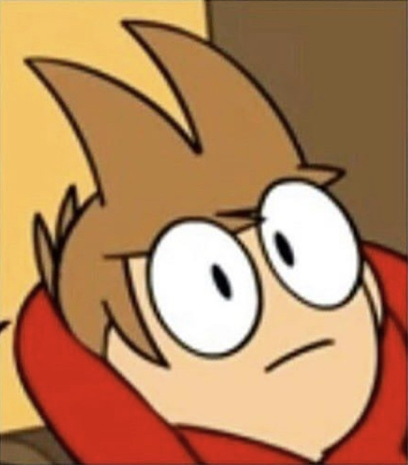 High Quality Tord looking uncomfortable Blank Meme Template