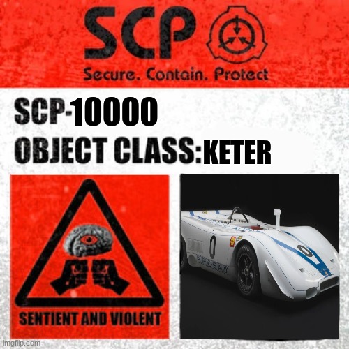 SCP-10000 Label | 10000; KETER | image tagged in scp label template keter | made w/ Imgflip meme maker