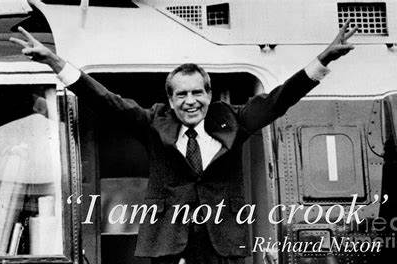 Richard Nixon I am not a crook victory helicopter JPP Blank Meme Template