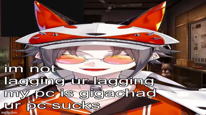 Mysta Rias Gigachad PC | image tagged in memes,funny,vtuber,nijisanji,gigachad,pc | made w/ Imgflip meme maker