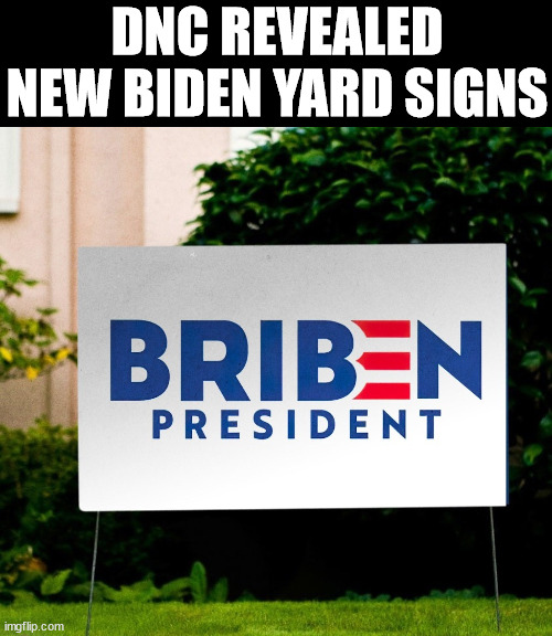 I would put this in my yard | DNC REVEALED NEW BIDEN YARD SIGNS | image tagged in politics,yard sign,slogan | made w/ Imgflip meme maker