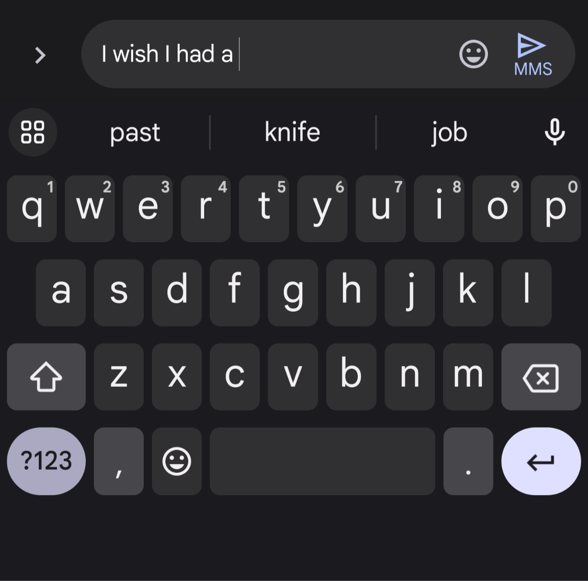 Message Blank Meme Template